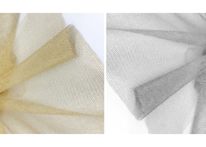 ΤΟΥΛΙ ΤΕΤΡΑΓΩΝΟ ΧΡΥΣΟ/ΑΣΗΜΙ 29cm x 29cm 0527301 ΤΟΥΛΙ ΤΕΤΡΑΓΩΝΟ ΧΡΥΣΟ/ΑΣΗΜΙ 29cm x 29cm 0527301