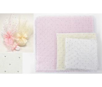 ΥΦΑΣΜΑ ΜΕ ΣΤΡΑΣΑΚΙΑ ΑΣΗΜΙ 14cm x 14cm 0527326