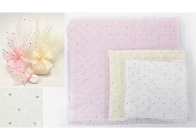 ΥΦΑΣΜΑ ΜΕ ΣΤΡΑΣΑΚΙΑ ΑΣΗΜΙ 14cm x 14cm 0527326