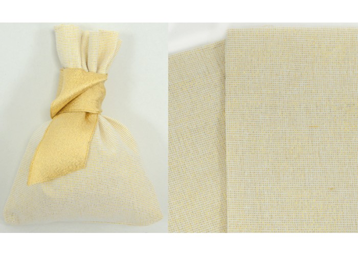 ΠΟΥΓΚΙ ΕΚΡΟΥ 12.5cm x 17cm ΤΥΠΟΥ ΓΑΖΑ ΚΟΛΑΡΙΣΜΕΝΟ ΜΕ ΧΡΥΣΟΚΛΩΣΤΗ 0527351