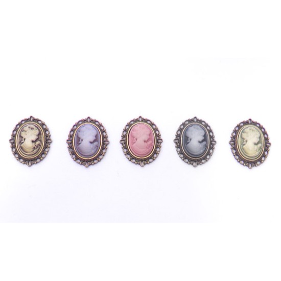 ΚΑΜΕΟ ΜΕ ΜΕΤΑΛΛΙΚΗ ΚΟΡΝΙΖΑ 30mm x 40mm 0529000 ΚΑΜΕΟ ΜΕ ΜΕΤΑΛΛΙΚΗ ΚΟΡΝΙΖΑ 30mm x 40mm 0529000