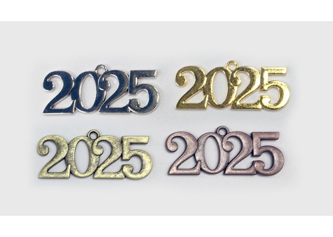 ΜΕΤΑΛΛΙΚΟ ΚΡΕΜΑΣΤΟ 2025 ΜΕΓΑΛΟ 4.5cm x 1.8cm 0530007 ΜΕΤΑΛΛΙΚΟ ΚΡΕΜΑΣΤΟ 2025 ΜΕΓΑΛΟ 4.5cm x 1.8cm 0530007