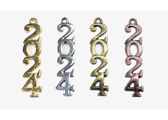 ΜΕΤΑΛΛΙΚΟ ΚΡΕΜΑΣΤΟ ΟΡΘΙΟ 2024 39mm x 9mm 0530076