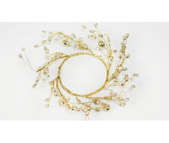 ΣΤΕΦΑΝΑΚΙ ΜΕ ΚΡΥΣΤΑΛΑΚΙΑ 9cm 0530096