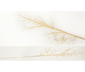 ΚΛΑΔΙ ΧΡΥΣΟ ΜΕ ΚΡΥΣΤΑΛΛΑΚΙΑ 76cm 0530100