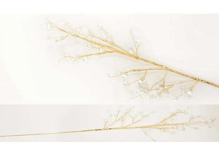 ΚΛΑΔΙ ΧΡΥΣΟ ΜΕ ΚΡΥΣΤΑΛΛΑΚΙΑ 76cm 0530100
