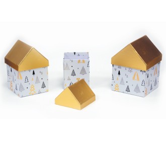 ΧΡΙΣΤΟΥΓΕΝΝΙΑΤΙΚΟ ΚΟΥΤΙ ΣΠΙΤΑΚΙ ΜΙΚΡΟ ΣΕΤ/3 0530105