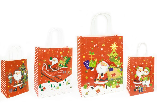 ΤΣΑΝΤΕΣ ΧΡΙΣΤΟΥΓΕΝΝΙΑΤΙΚΕΣ ΣΤΡΙΦΤΟ ΧΕΡΑΚΙ 15cm x 21cm x 8cm 0530127 ΤΣΑΝΤΕΣ ΧΡΙΣΤΟΥΓΕΝΝΙΑΤΙΚΕΣ ΣΤΡΙΦΤΟ ΧΕΡΑΚΙ 15cm x 21cm x 8cm 0530127