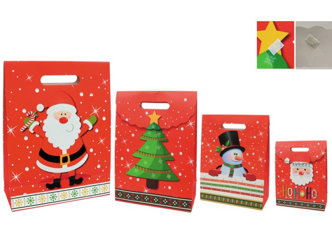 ΤΣΑΝΤΑ ΒΑΛΙΤΣΑΚΙ ΧΡΙΣΤΟΥΓΕΝΝΙΑΤΙΚΗ 15cm x 21cm 0530141