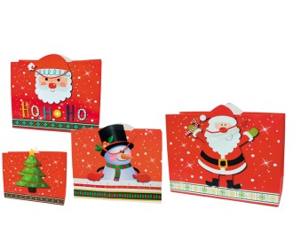 ΤΣΑΝΤΑ ΧΡΙΣΤΟΥΓΕΝΝΙΑΤΙΚΗ ΜΕ ΚΟΠΤΙΚΟ 35cm x 28cm 0530147