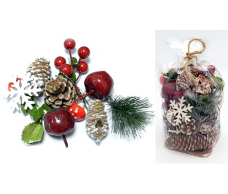 ΧΡΙΣΤΟΥΓΕΝΝΙΑΤΙΚΑ ΔΙΑΚΟΣΜΗΤΙΚΑ ΜΕ ΚΟΥΚΟΥΝΑΡΙΑ 0530156 ΧΡΙΣΤΟΥΓΕΝΝΙΑΤΙΚΑ ΔΙΑΚΟΣΜΗΤΙΚΑ ΜΕ ΚΟΥΚΟΥΝΑΡΙΑ 0530156