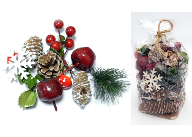 ΧΡΙΣΤΟΥΓΕΝΝΙΑΤΙΚΑ ΔΙΑΚΟΣΜΗΤΙΚΑ ΜΕ ΚΟΥΚΟΥΝΑΡΙΑ 0530156 ΧΡΙΣΤΟΥΓΕΝΝΙΑΤΙΚΑ ΔΙΑΚΟΣΜΗΤΙΚΑ ΜΕ ΚΟΥΚΟΥΝΑΡΙΑ 0530156