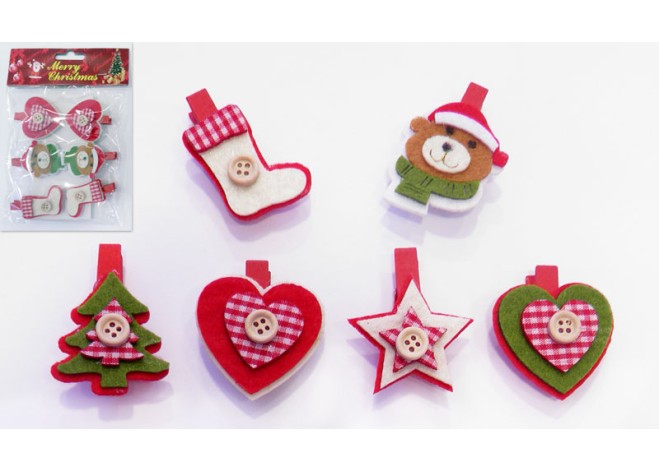 ΧΡΙΣΤΟΥΓΕΝΝΙΑΤΙΚΑ ΤΣΟΧΙΝΑ ΔΙΑΚΟΣΜΗΤΙΚΑ ΜΕ ΜΑΝΤΑΛΑΚΙ 6τεμ 0531008 ΧΡΙΣΤΟΥΓΕΝΝΙΑΤΙΚΑ ΤΣΟΧΙΝΑ ΔΙΑΚΟΣΜΗΤΙΚΑ ΜΕ ΜΑΝΤΑΛΑΚΙ 6τεμ 0531008