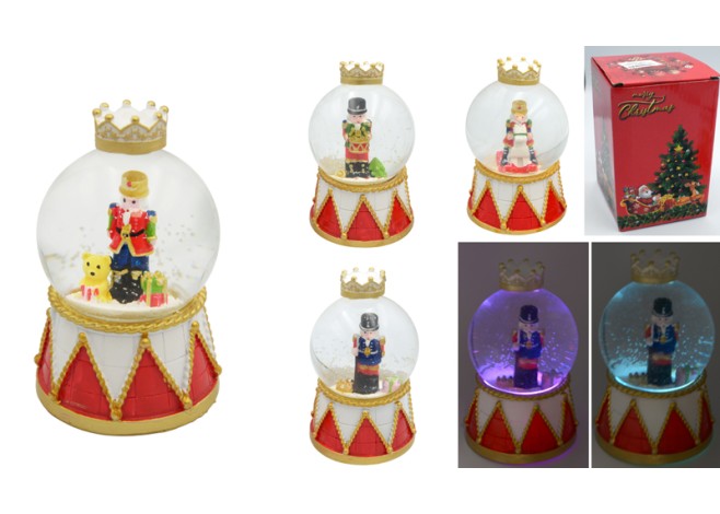 ΧΙΟΝΟΜΠΑΛΑ ΚΕΡΑΜΙΚΗ 11.5cm x 6.5cm ΜΕ LED 0531016