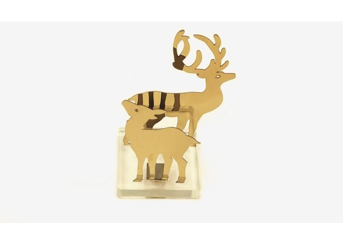ΜΕΤΑΛΛΙΚΑ ΕΛΑΦΙΑ ΜΕ ΒΑΣΗ ΠΛΕΞΙΓΚΛΑΣ 5.5cm x 8cm HIF-187578 0531046 ΜΕΤΑΛΛΙΚΑ ΕΛΑΦΙΑ ΜΕ ΒΑΣΗ ΠΛΕΞΙΓΚΛΑΣ 5.5cm x 8cm HIF-187578 0531046