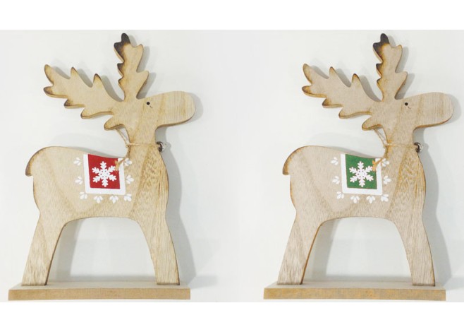 ΧΡΙΣΤΟΥΓΕΝΝΙΑΤΙΚΟ ΞΥΛΙΝΟ ΤΑΡΑΝΔΟΣ ΜΕΓΑΛΟΣ 26cm x 18.5cm WTH-325A 0531054 ΧΡΙΣΤΟΥΓΕΝΝΙΑΤΙΚΟ ΞΥΛΙΝΟ ΤΑΡΑΝΔΟΣ ΜΕΓΑΛΟΣ 26cm x 18.5cm WTH-325A 0531054