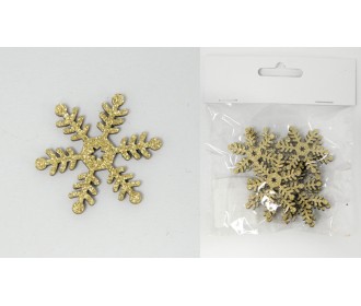 ΧΙΟΝΟΝΙΦΑΔΑ ΜΕ ΓΚΛΙΤΕΡ 3cm ΣΕΤ/12 HMD-186673 0531075 ΧΙΟΝΟΝΙΦΑΔΑ ΜΕ ΓΚΛΙΤΕΡ 3cm ΣΕΤ/12 HMD-186673 0531075