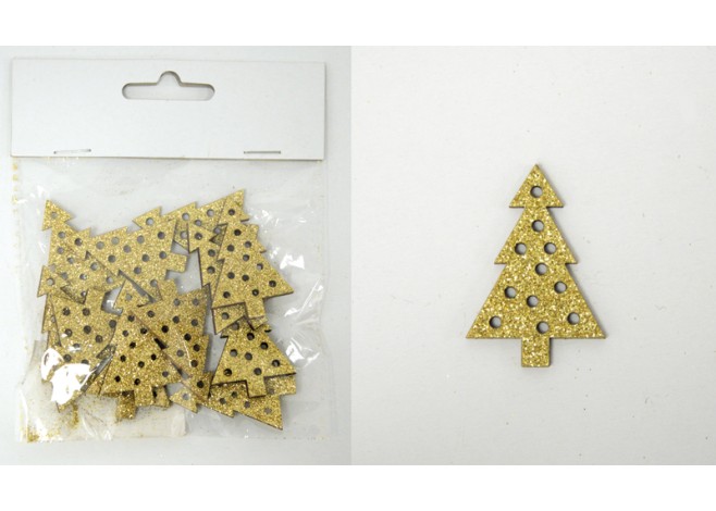 ΕΛΑΤΟ ΜΕ ΓΚΛΙΤΕΡ 4cm ΣΕΤ/12 HMD-18664A 0531076 ΕΛΑΤΟ ΜΕ ΓΚΛΙΤΕΡ 4cm ΣΕΤ/12 HMD-18664A 0531076