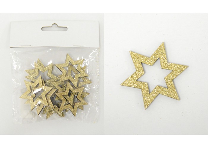 ΑΣΤΕΡΙ ΜΕ ΓΚΛΙΤΕΡ 3cm ΣΕΤ/12 HMD-18666A 0531077 ΑΣΤΕΡΙ ΜΕ ΓΚΛΙΤΕΡ 3cm ΣΕΤ/12 HMD-18666A 0531077