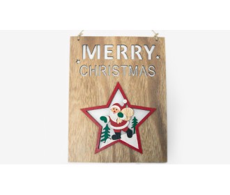 ΞΥΛΙΝΗ ΤΑΜΠΕΛΑ XMAS 26cm x 20cm HEA-18A0701 0531083 ΞΥΛΙΝΗ ΤΑΜΠΕΛΑ XMAS 26cm x 20cm HEA-18A0701 0531083