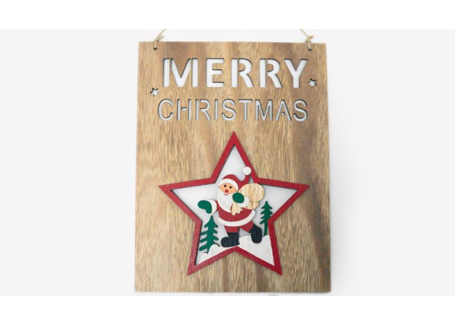 ΞΥΛΙΝΗ ΤΑΜΠΕΛΑ XMAS 26cm x 20cm HEA-18A0701 0531083 ΞΥΛΙΝΗ ΤΑΜΠΕΛΑ XMAS 26cm x 20cm HEA-18A0701 0531083