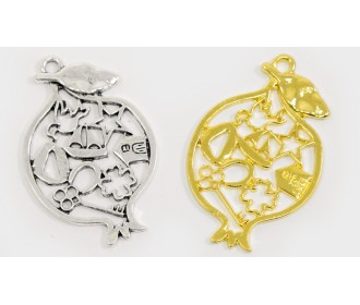 ΜΕΤΑΛΛΙΚΟ ΡΟΔΙ ΚΑΛΗ ΤΥΧΗ 33mm x 52mm B75861 0531121 ΜΕΤΑΛΛΙΚΟ ΡΟΔΙ ΚΑΛΗ ΤΥΧΗ 33mm x 52mm B75861 0531121