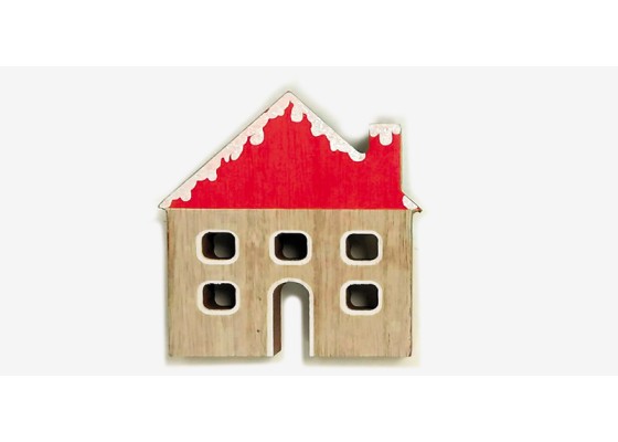 ΧΡΙΣΤΟΥΓΕΝΝΙΑΤΙΚΟ ΣΠΙΤΙ ΤΕΤΡΑΓΩΝΟ ΜΕΓΑΛΟ 17cm 0531151 ΧΡΙΣΤΟΥΓΕΝΝΙΑΤΙΚΟ ΣΠΙΤΙ ΤΕΤΡΑΓΩΝΟ ΜΕΓΑΛΟ 17cm 0531151