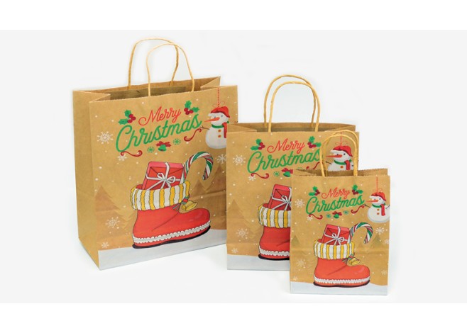 ΧΡΙΣΤΟΥΓΕΝΝΙΑΤΙΚΗ ΤΣΑΝΤΑ ΚΡΑΦΤ ΜΕ ΜΠΟΤΑ ΜΕΣΑΙΑ 21cm x 27cm 0531164 ΧΡΙΣΤΟΥΓΕΝΝΙΑΤΙΚΗ ΤΣΑΝΤΑ ΚΡΑΦΤ ΜΕ ΜΠΟΤΑ ΜΕΣΑΙΑ 21cm x 27cm 0531164