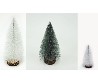 ΧΡΙΣΤΟΥΓΕΝΝΙΑΤΙΚΟ ΔΕΝΤΡΑΚΙ ΜΕ ΓΚΛΙΤΕΡ 20cm 0531172