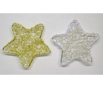 ΚΡΕΜΑΣΤΑ ΜΕΤΑΛΛΙΚΑ - ΑΣΤΕΡΙ 4.6cm 05520054 ΚΡΕΜΑΣΤΑ ΜΕΤΑΛΛΙΚΑ - ΑΣΤΕΡΙ 4.6cm 05520054