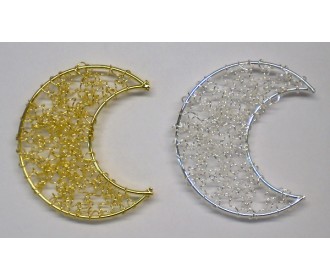 ΚΡΕΜΑΣΤΑ ΜΕΤΑΛΛΙΚΑ - ΦΕΓΓΑΡΙ 5.4cm x 4.5cm 05520055