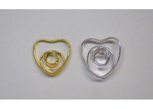 ΚΑΡΔΙΑ ΜΕΤΑΛΛΙΚΗ ΣΠΙΡΑΛ 2.4x2.4cm 0552006 ΚΑΡΔΙΑ ΜΕΤΑΛΛΙΚΗ ΣΠΙΡΑΛ 2.4x2.4cm 0552006