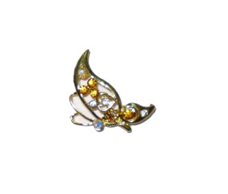 ΚΑΡΦΙΤΣΑ ΜΙΣΗ ΠΕΤΑΛΟΥΔΑ 3.8cm x 3.4cm 0552009