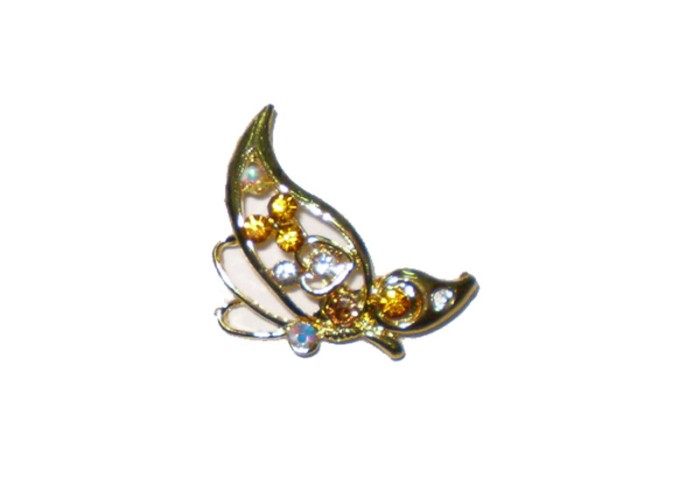 ΚΑΡΦΙΤΣΑ ΜΙΣΗ ΠΕΤΑΛΟΥΔΑ 3.8cm x 3.4cm 0552009 ΚΑΡΦΙΤΣΑ ΜΙΣΗ ΠΕΤΑΛΟΥΔΑ 3.8cm x 3.4cm 0552009