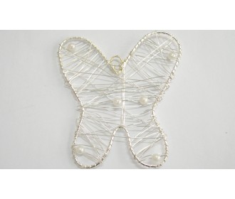 ΣΥΡΜΑΤΙΝΗ ΠΕΤΑΛΟΥΔΑ ΠΕΡΛΕΣ 9.5x8.5cm 0552014 ΣΥΡΜΑΤΙΝΗ ΠΕΤΑΛΟΥΔΑ ΠΕΡΛΕΣ 9.5x8.5cm 0552014