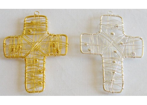 ΣΥΡΜΑΤΙΝΟΣ ΣΤΑΥΡΟΣ ΜΕΓΑΛΟΣ 5.5x7.5cm 0552017 ΣΥΡΜΑΤΙΝΟΣ ΣΤΑΥΡΟΣ ΜΕΓΑΛΟΣ 5.5x7.5cm 0552017