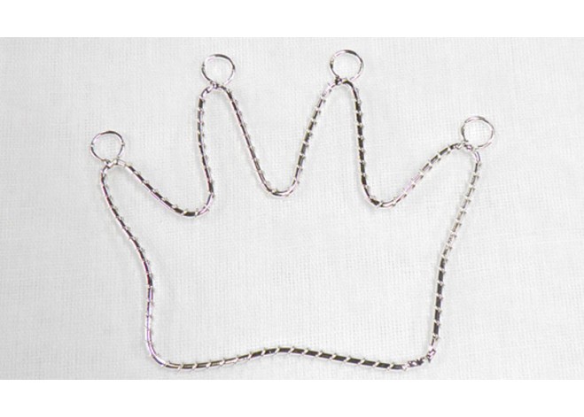 ΜΕΤΑΛ. ΚΟΡΩΝΑ ΠΕΡΙΓΡΑΜΜΑ 9.2x7.5cm 0552018 ΜΕΤΑΛ. ΚΟΡΩΝΑ ΠΕΡΙΓΡΑΜΜΑ 9.2x7.5cm 0552018