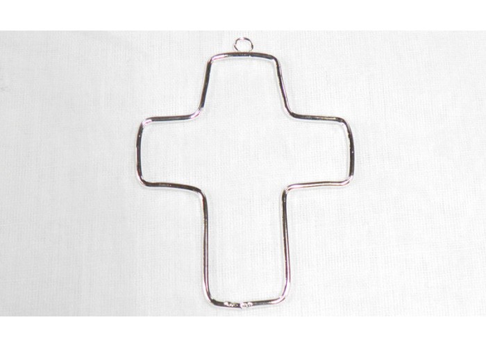 ΜΕΤΑΛΛΙΚΟ ΣΤΑΥΡΟΣ ΠΕΡΙΓΡΑΜΜΑ 6.5cm x 8.7cm 0552019 ΜΕΤΑΛΛΙΚΟ ΣΤΑΥΡΟΣ ΠΕΡΙΓΡΑΜΜΑ 6.5cm x 8.7cm 0552019