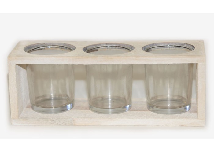 ΞΥΛΙΝΗ ΜΑΚΡΟΣΤΕΝΗ ΒΑΣΗ ΜΕ 3 ΓΥΑΛΙΝΑ ΡΕΣΩ 21cm x 7.5cm x 7.8cm 0619022 ΞΥΛΙΝΗ ΜΑΚΡΟΣΤΕΝΗ ΒΑΣΗ ΜΕ 3 ΓΥΑΛΙΝΑ ΡΕΣΩ 21cm x 7.5cm x 7.8cm 0619022