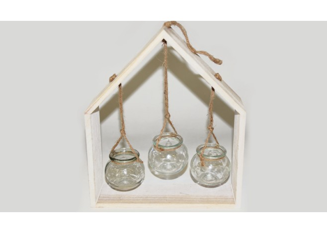 ΞΥΛΙΝΗ ΒΑΣΗ ΠΥΡΑΜΙΔΑ ΜΕ 3 ΓΥΑΛΙΝΑ ΡΕΣΩ ΕΚΚΡΕΜΕΣ 29x8x20cm 0619031 ΞΥΛΙΝΗ ΒΑΣΗ ΠΥΡΑΜΙΔΑ ΜΕ 3 ΓΥΑΛΙΝΑ ΡΕΣΩ ΕΚΚΡΕΜΕΣ 29x8x20cm 0619031