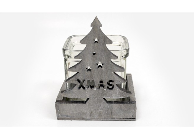 ΚΗΡΟΠΗΓΕΙΟ XMAS ΤΕΤΡΑΓΩΝΗ ΒΑΣΗ ΜΕ ΓΥΑΛΑ HT17A-020 0619051 ΚΗΡΟΠΗΓΕΙΟ XMAS ΤΕΤΡΑΓΩΝΗ ΒΑΣΗ ΜΕ ΓΥΑΛΑ HT17A-020 0619051