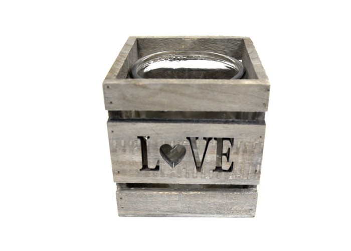 ΞΥΛΙΝΟ ΤΕΤΡΑΓΩΝΟ ΚΗΡΟΠΗΓΙΟ LOVE ΜΕ ΓΥΑΛΑ 12cm x 12cm x 11cm HT17S-202N 0619057 ΞΥΛΙΝΟ ΤΕΤΡΑΓΩΝΟ ΚΗΡΟΠΗΓΙΟ LOVE ΜΕ ΓΥΑΛΑ 12cm x 12cm x 11cm HT17S-202N 0619057