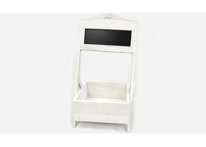 ΕΤΑΖΕΡΑ ΛΕΥΚΗ ΜΙΚΡΗ ΜΕ ΠΙΝΑΚΑ 39cm x 21cm TH17A-141 0619060