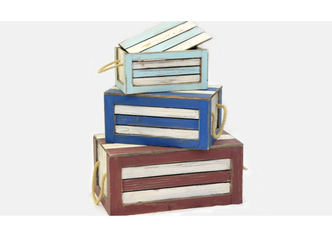 ΞΥΛΙΝΟ ΚΟΥΤΙ 50x28cm ΣΕΤ/3 XJ770001A 0619072 ΞΥΛΙΝΟ ΚΟΥΤΙ 50x28cm ΣΕΤ/3 XJ770001A 0619072