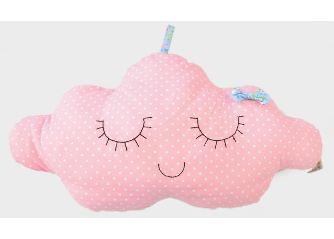 ΜΑΞΙΛΑΡΙ ΡΟΖ ΣΥΝΝΕΦΑΚΙ 47X27CM 0621038 ΜΑΞΙΛΑΡΙ ΡΟΖ ΣΥΝΝΕΦΑΚΙ 47X27CM 0621038