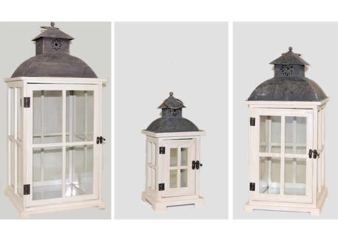 ΦΑΝΑΡΙ ΞΥΛΟ ΜΕ ΜΕΤΑΛΛΟ ΚΑΙ ΓΥΑΛΙ 68cm ΣΕΤ/3 0621045 ΦΑΝΑΡΙ ΞΥΛΟ ΜΕ ΜΕΤΑΛΛΟ ΚΑΙ ΓΥΑΛΙ 68cm ΣΕΤ/3 0621045