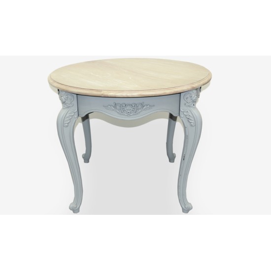 ΣΤΡΟΓΓΥΛΟ ΤΡΑΠΕΖΙ ΒΙΝΤΑΖ 95176 100cm x 80cm 0621068