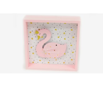 ΚΑΔΡΑΚΙ ΚΥΚΝΟΣ ΜΕ LED 18cm x 18cm x 5.5cm BS17-807 0621087 ΚΑΔΡΑΚΙ ΚΥΚΝΟΣ ΜΕ LED 18cm x 18cm x 5.5cm BS17-807 0621087