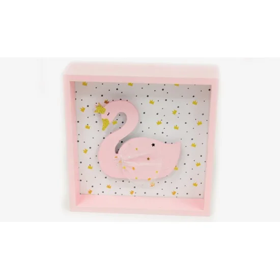 ΚΑΔΡΑΚΙ ΚΥΚΝΟΣ ΜΕ LED 18cm x 18cm x 5.5cm BS17-807 0621087