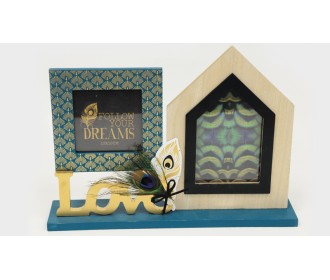 ΦΩΤΟ ΣΤΑΝΤ ΠΑΓΩΝΙ LOVE 34cm x 7cm x 25cm WH17-749 0621089 ΦΩΤΟ ΣΤΑΝΤ ΠΑΓΩΝΙ LOVE 34cm x 7cm x 25cm WH17-749 0621089